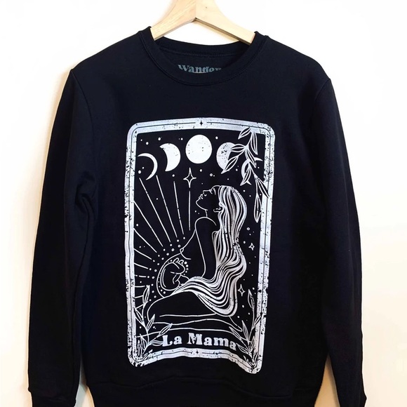 Wanderlust ‘La Mama’ sweatshirt, size S - Picture 3 of 5